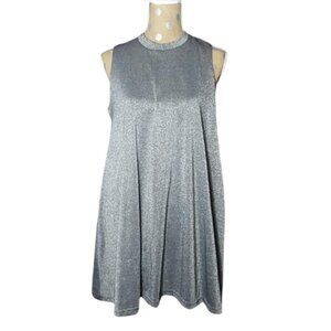 Jennifer Lopez Silver Metallic Glam Doll Dress sz 11